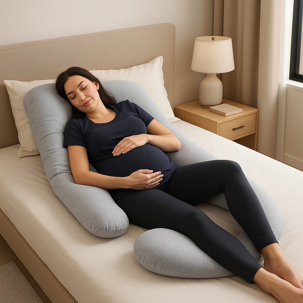 Pourquoi le coussin de grossesse est l’allié indispensable des futures mamans